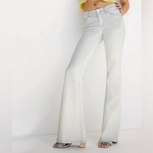 ANTHROPOLOGIE Pilcro Low-Rise Flare Stretch Jeans Women’s Size 16W